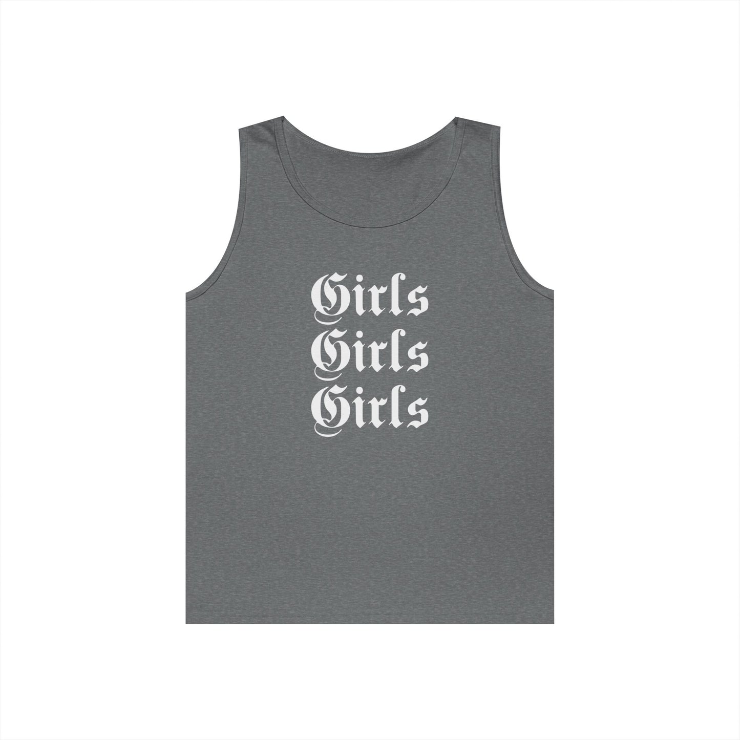 Girls Girls Girls - Unisex Heavy Cotton Tank Top