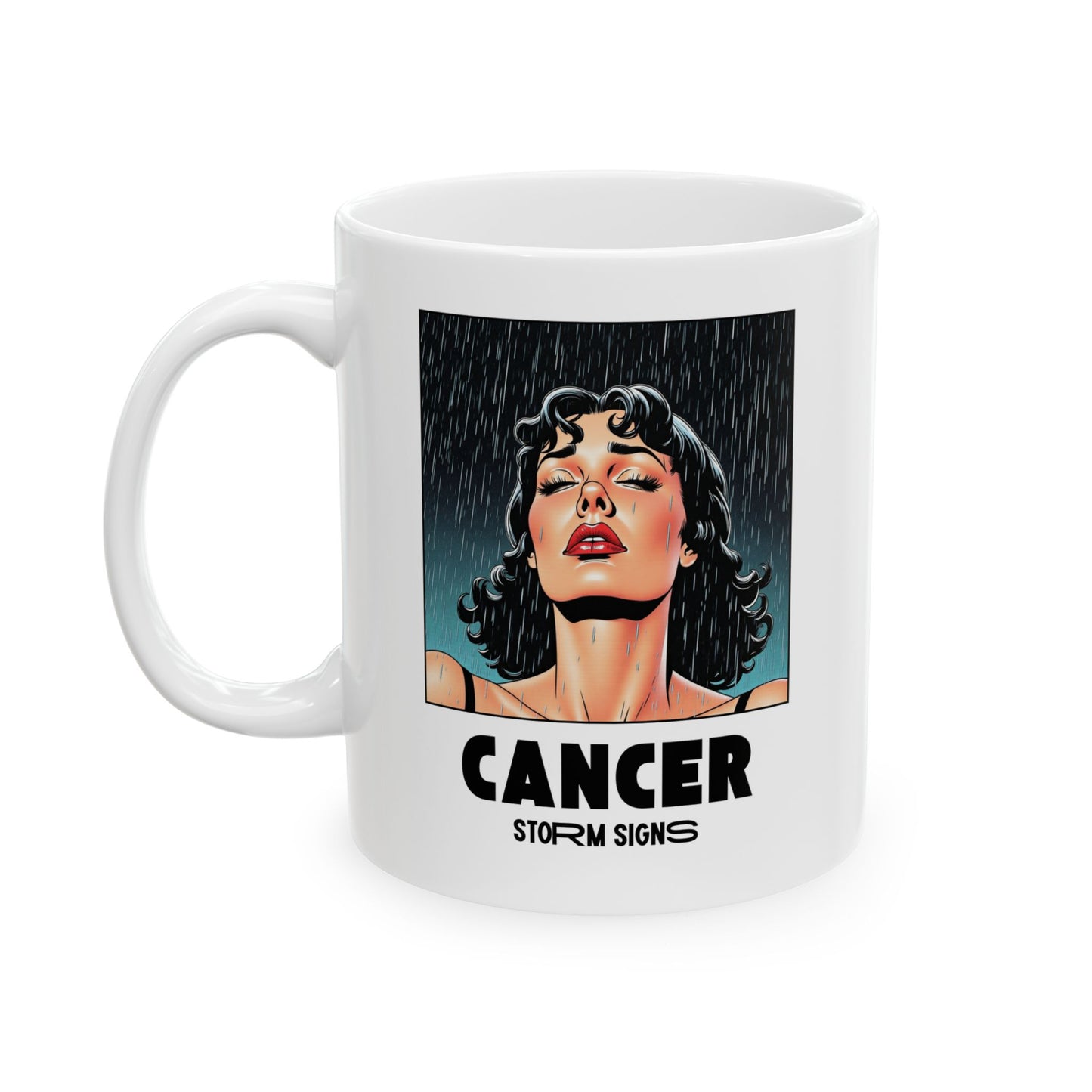 Storm Signs, Cancer - 11oz Ceramic Astrology Mug