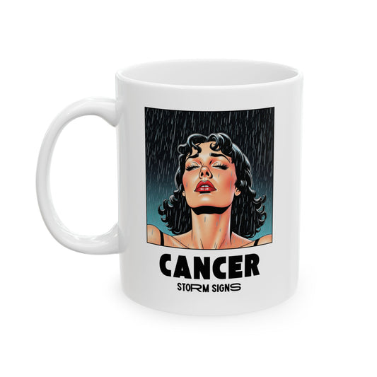Storm Signs, Cancer - 11oz Ceramic Astrology Mug