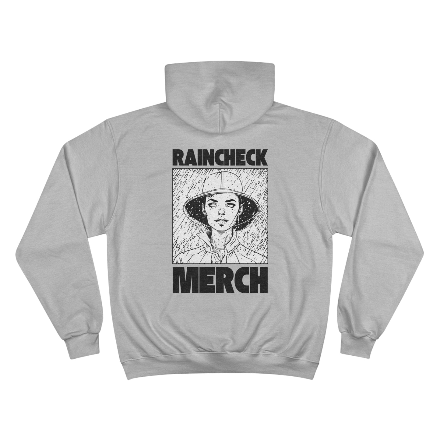 Rain Check Merch - Champion Hoodie