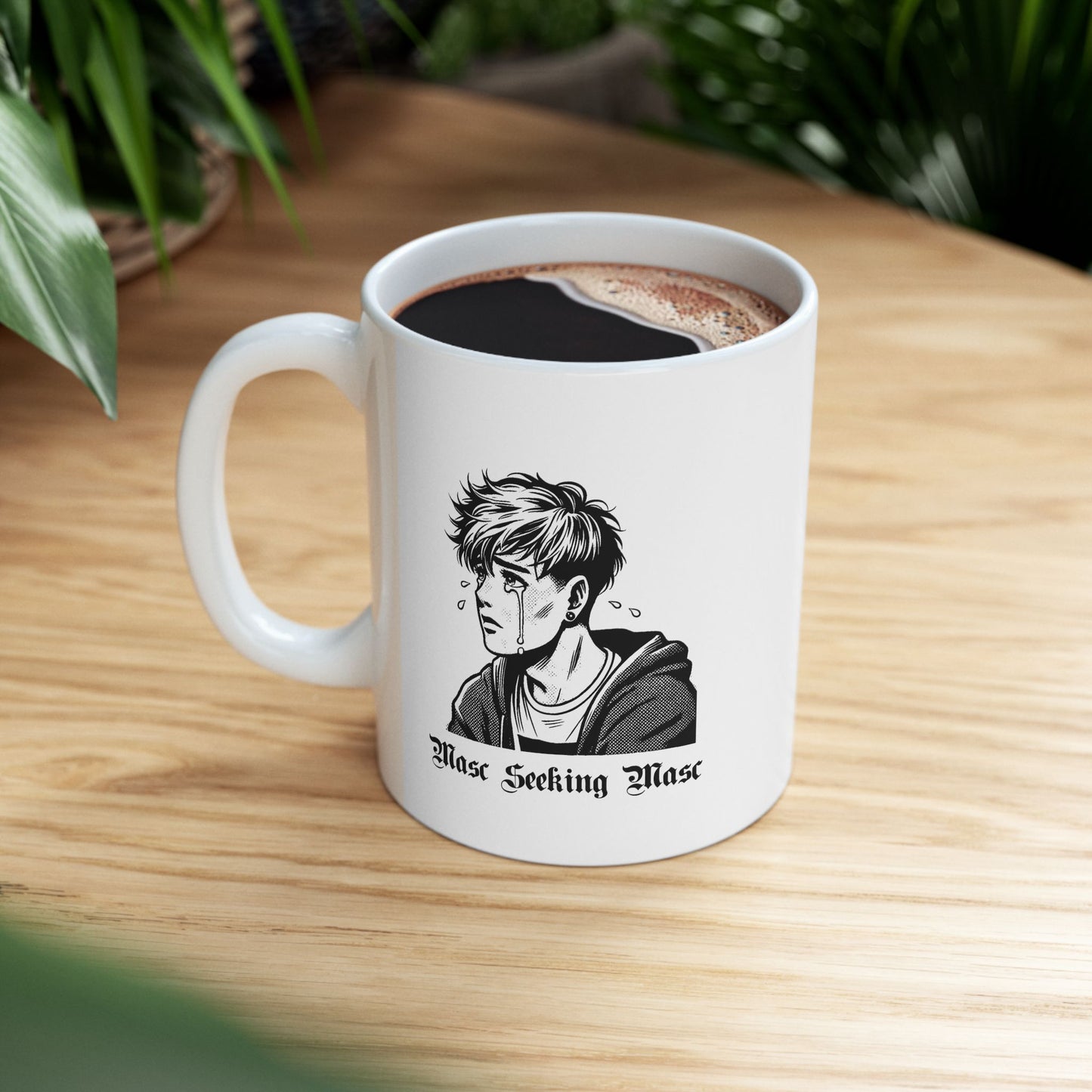 Masc Seeking Masc - Queer 11oz Ceramic Mug