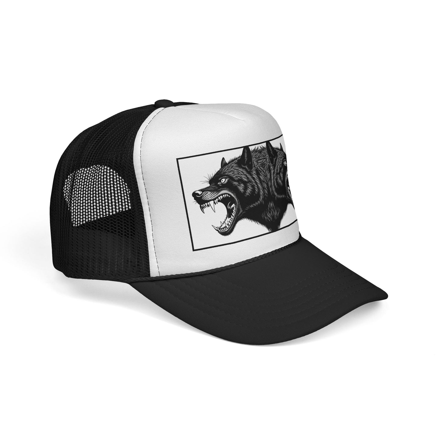 Two Headed Wolf-Trucker Hat