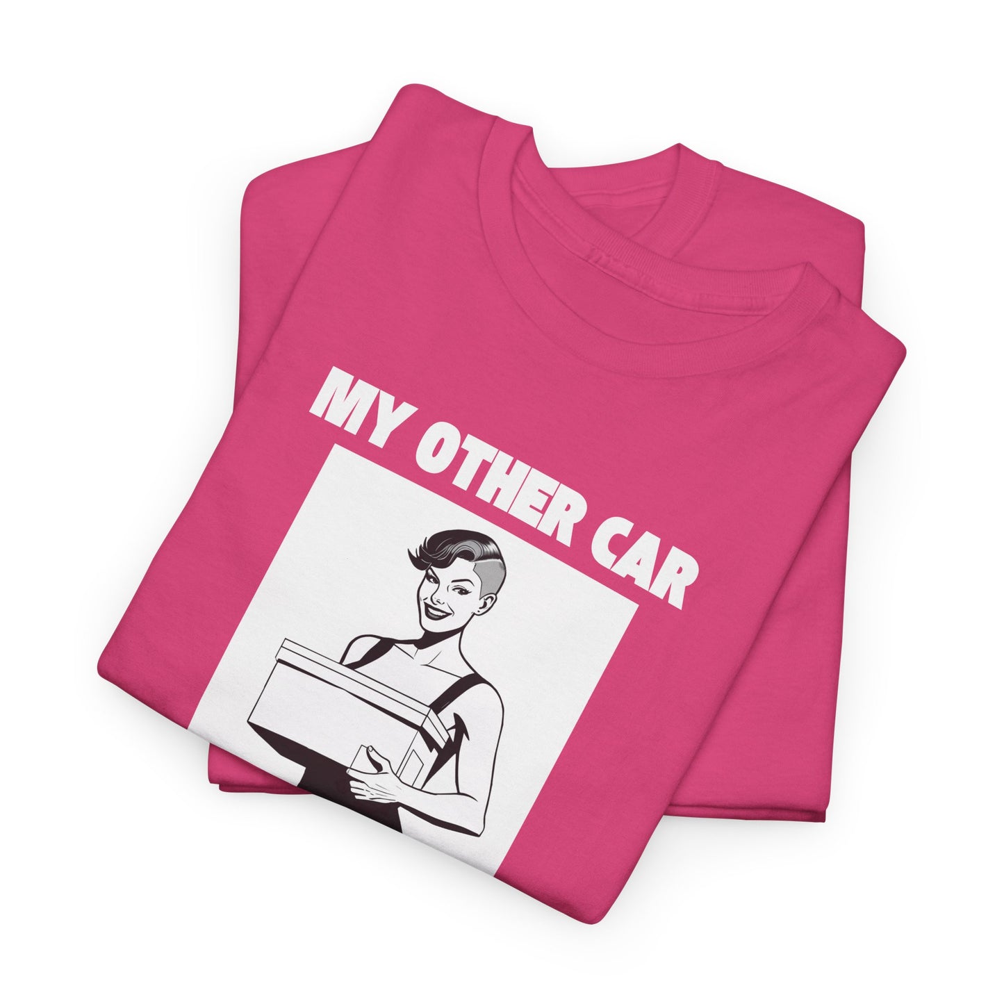 My Other Car is a U-Haul - Unisex Heavy Cotton T-Shirt