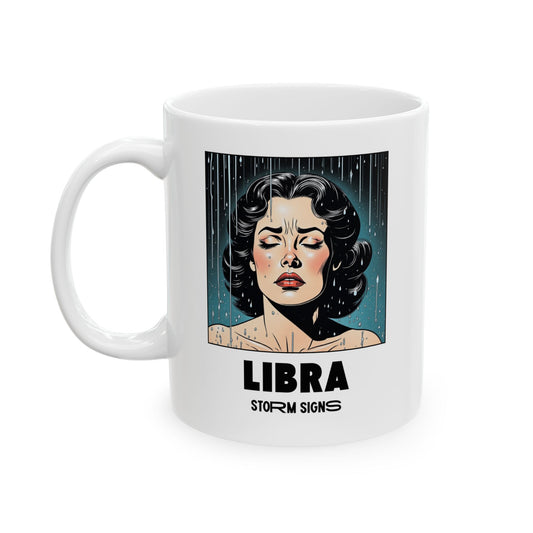Storm Signs, Libra - 11oz Ceramic Astrology Mug