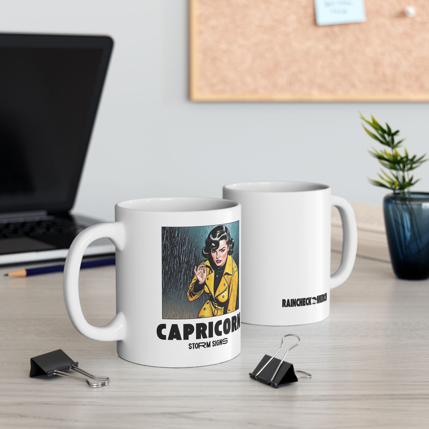Storm Signs, Capricorn - 11oz Ceramic Astrology Mug