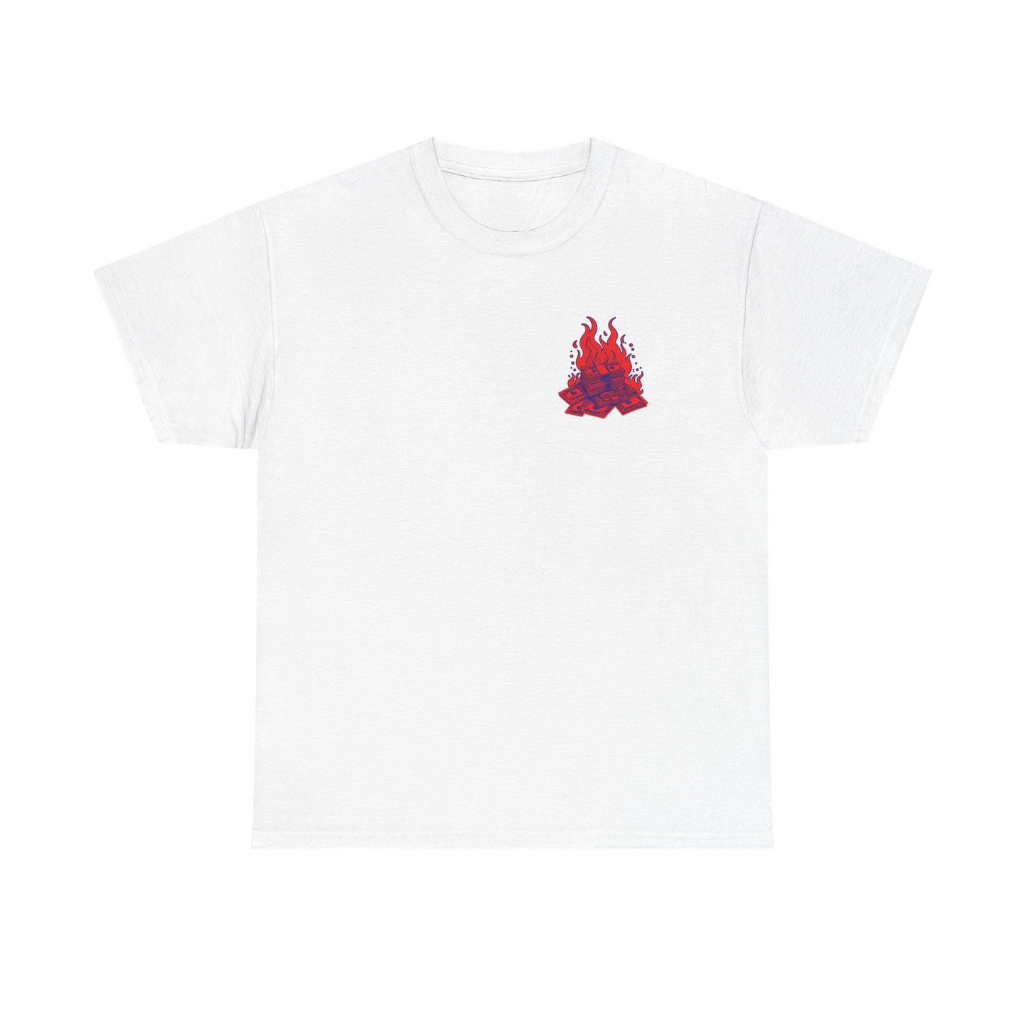 Burn The Rich - Unisex Heavy Cotton Tee