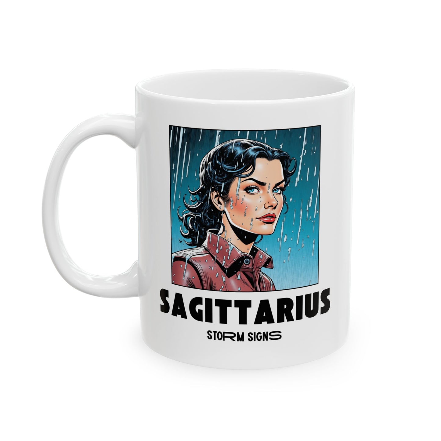 Storm Signs, Sagittarius - 11oz Ceramic Astrology Zodiac Sign Mug